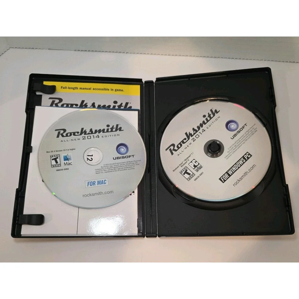 Rocksmith 2014 Edition (Windows/Mac) - MAC & WINDOWS DVD